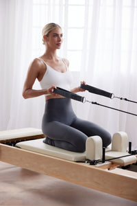 Reformer Straps - Charcoal Double PIYO